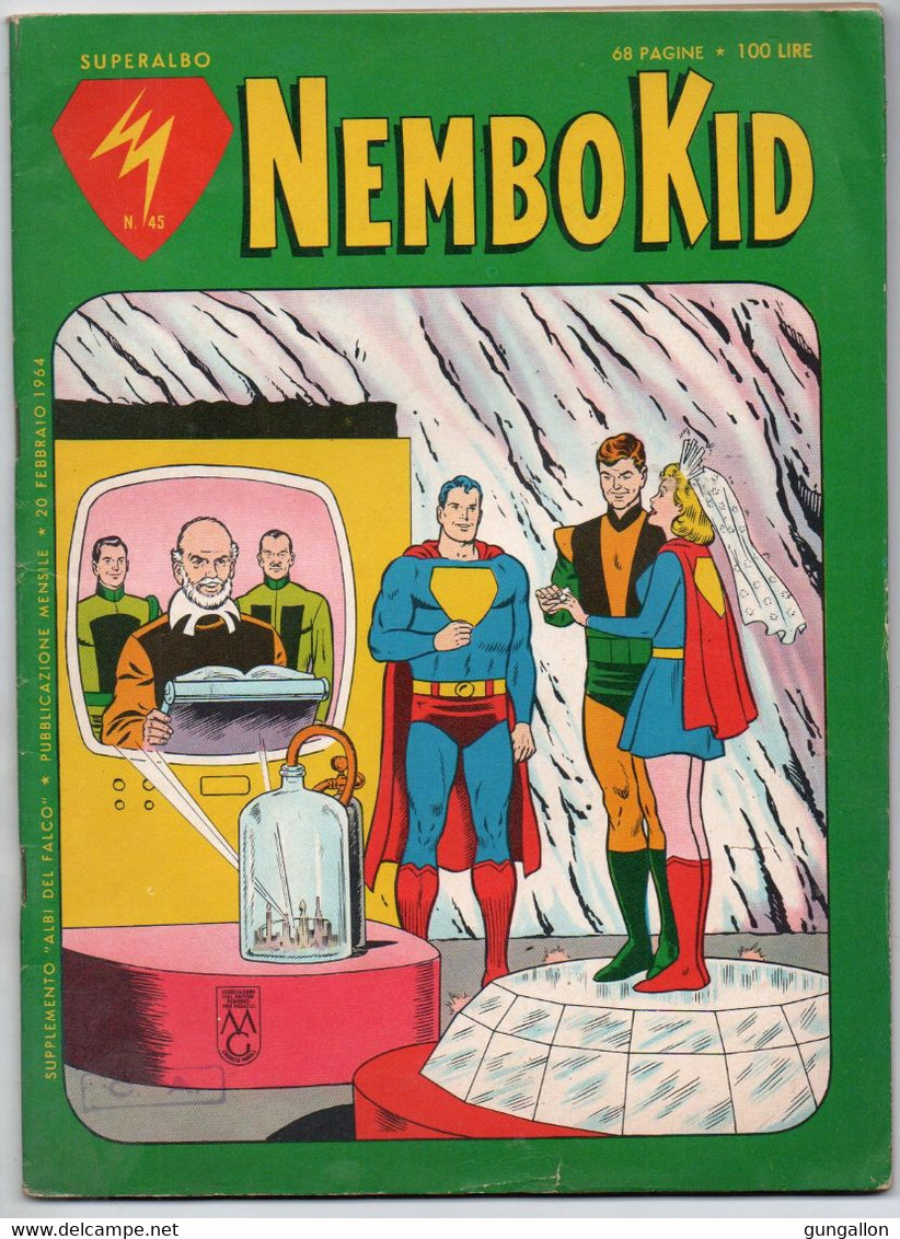 Super Albo Nembo Kid (Mondadori 1964)  N. 45 - Super Heroes