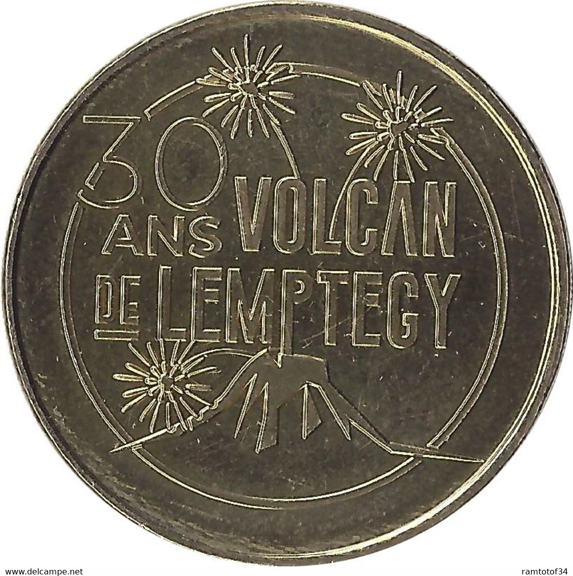 2022 MDP204- SAINT-OURS-LES-ROCHES - Volcan De Lemptégy 4 (30 Ans) / MONNAIE DE PARIS - 2022