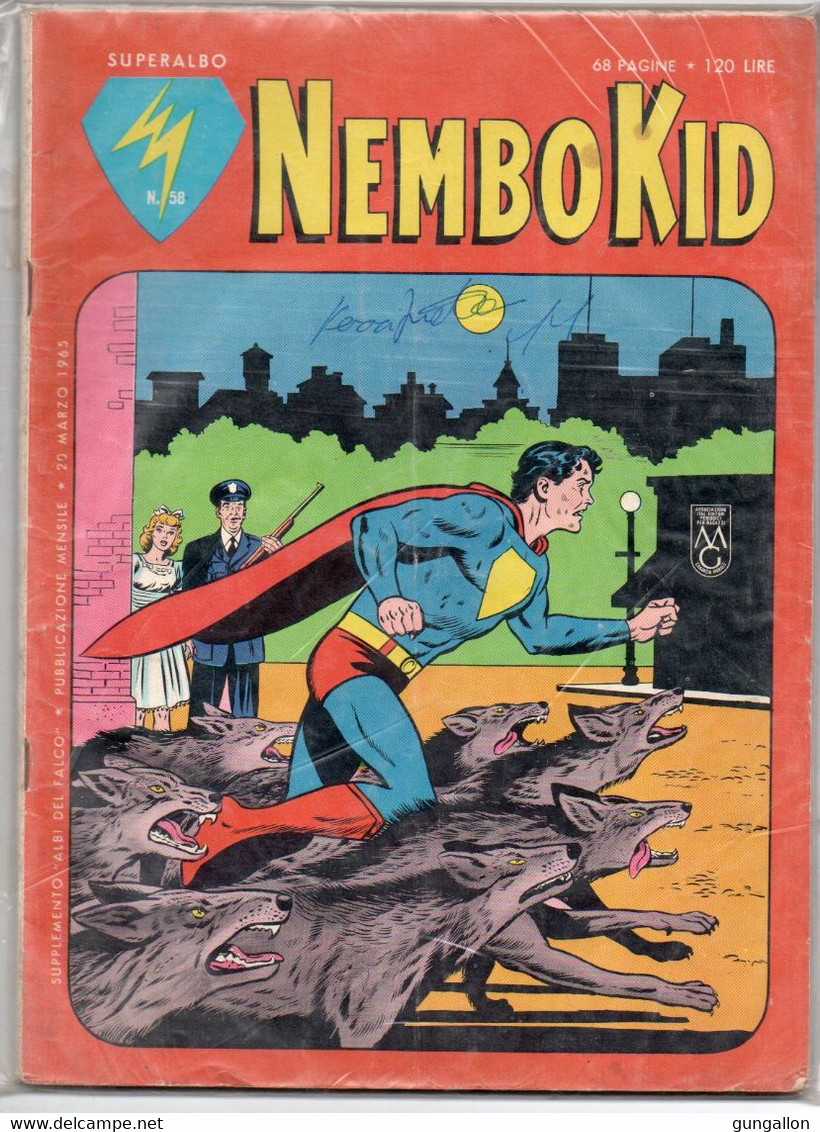 Super Albo Nembo Kid (Mondadori 1964)  N. 58 - Super Eroi