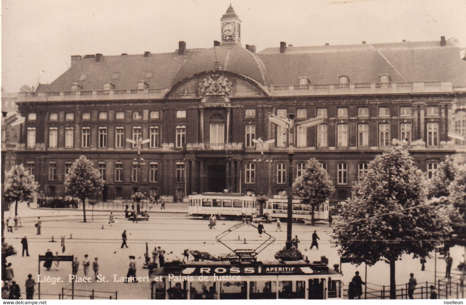 Liège - Place St Lambert Et Palais De Justice - Tramway - Tram