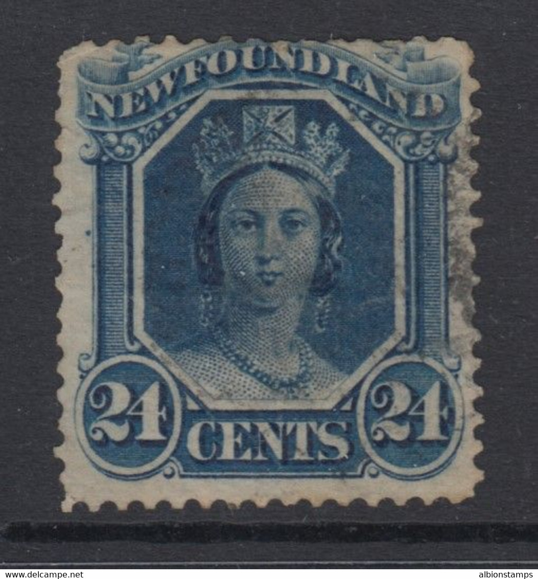 Newfoundland, Scott 31 (SG 30), Used - 1857-1861