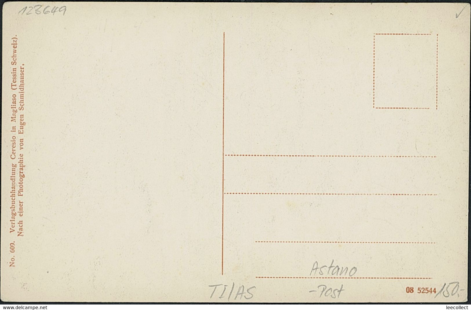 Suisse - TI Astano - Post - Astano