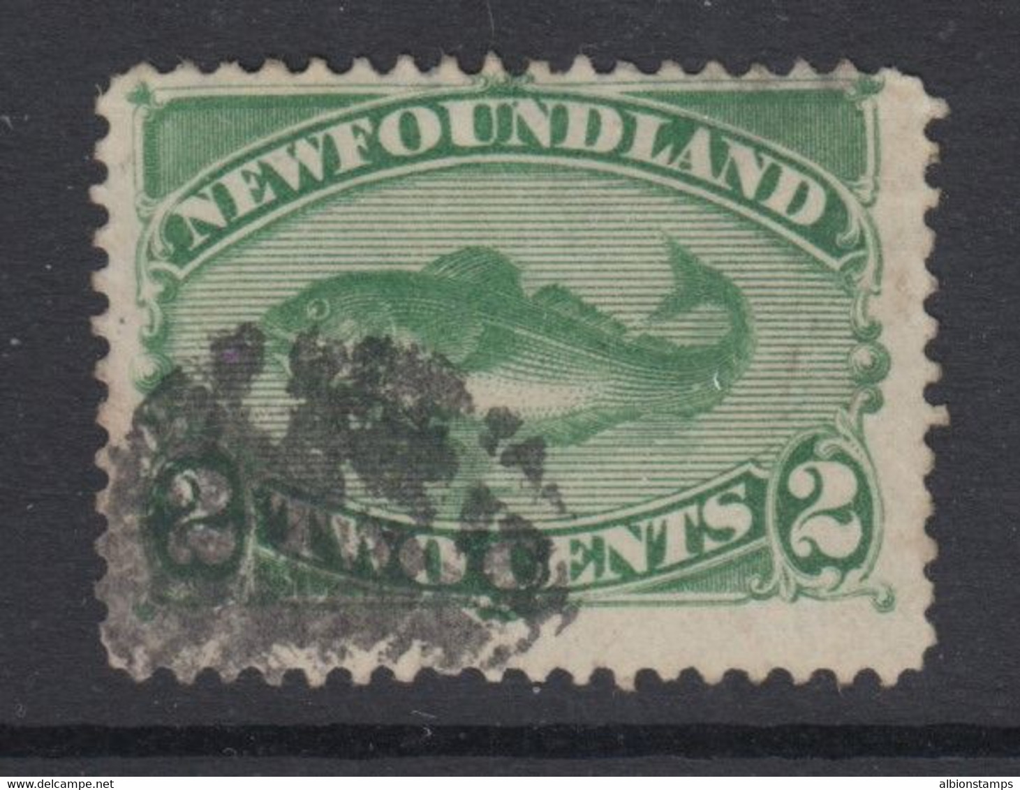 Newfoundland, Scott 47 (SG 64), Used - 1857-1861