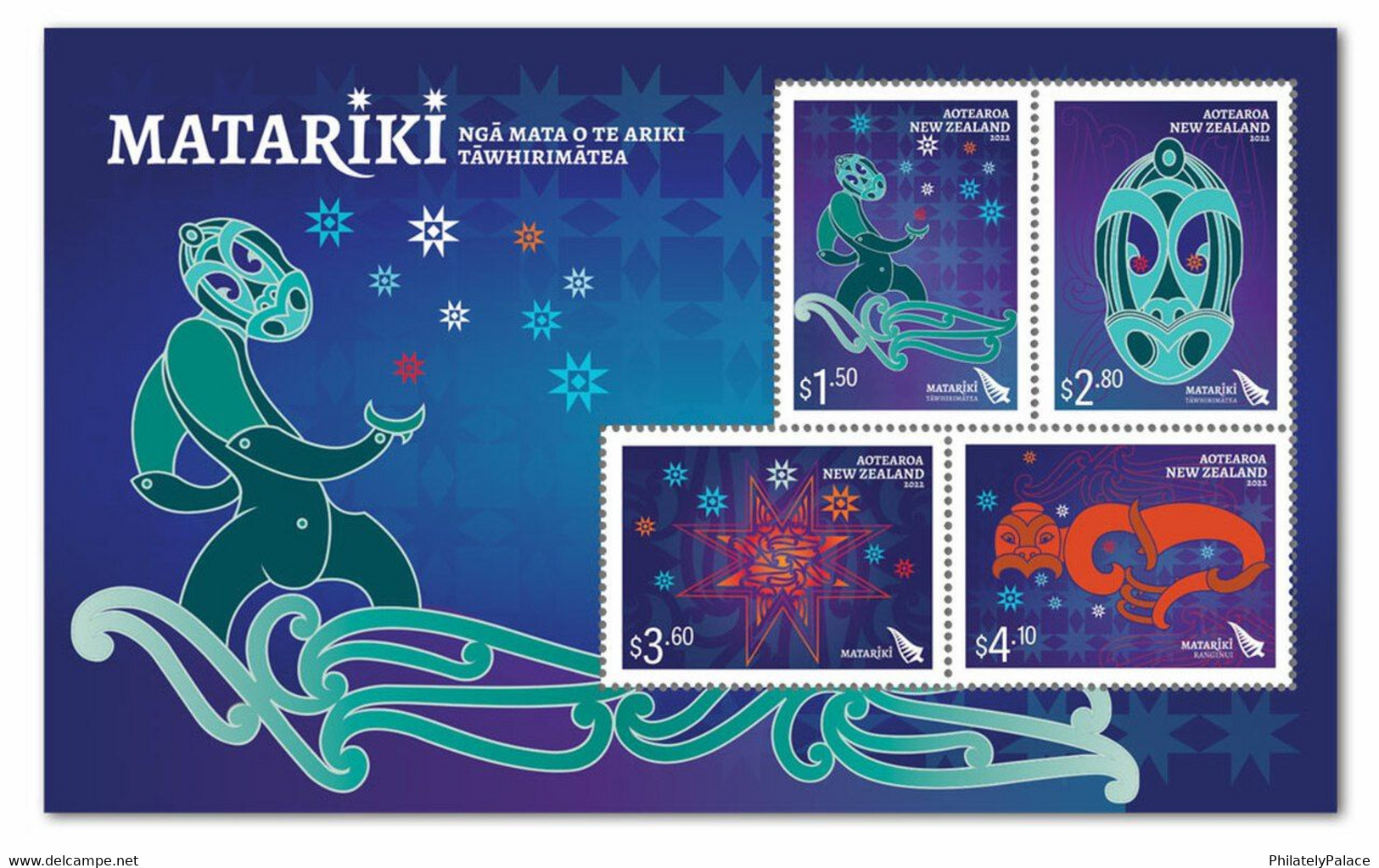 New Zealand 2022 New *** Matariki , Pleiades Star Cluster, Astronomy, Space, Presentation Pack MNH (**) - Ongebruikt