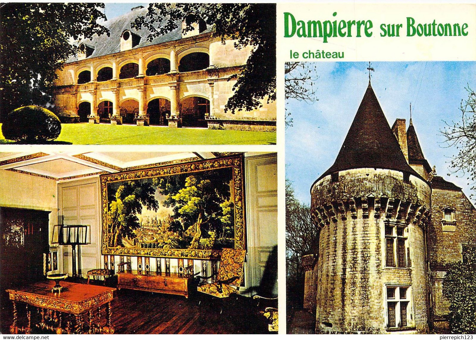 17 - Dampierre Sur Boutonne - Le Château - Multivues - Dampierre-sur-Boutonne