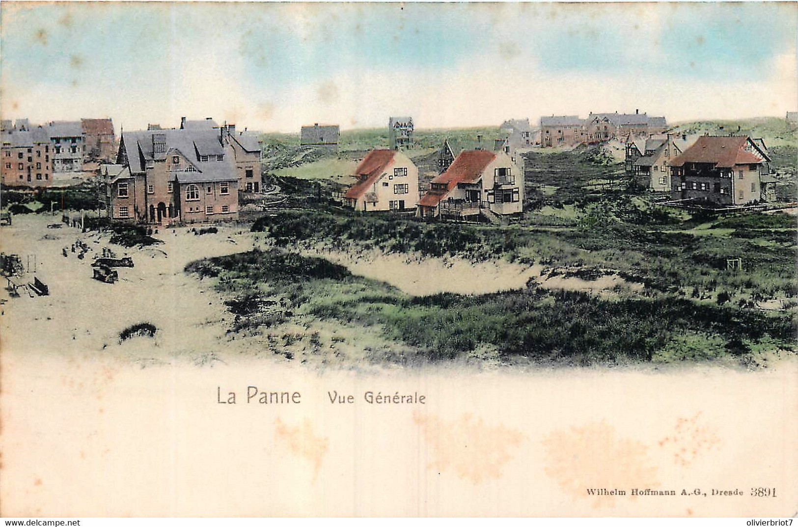 Belgique - La Panne - Vue Générale - Edit. Hoffmann N° 3891  Couleurs - De Panne