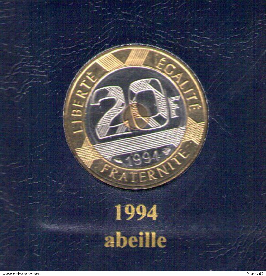 France. 20 Francs Mont Saint Michel 1994 Abeille - 20 Francs