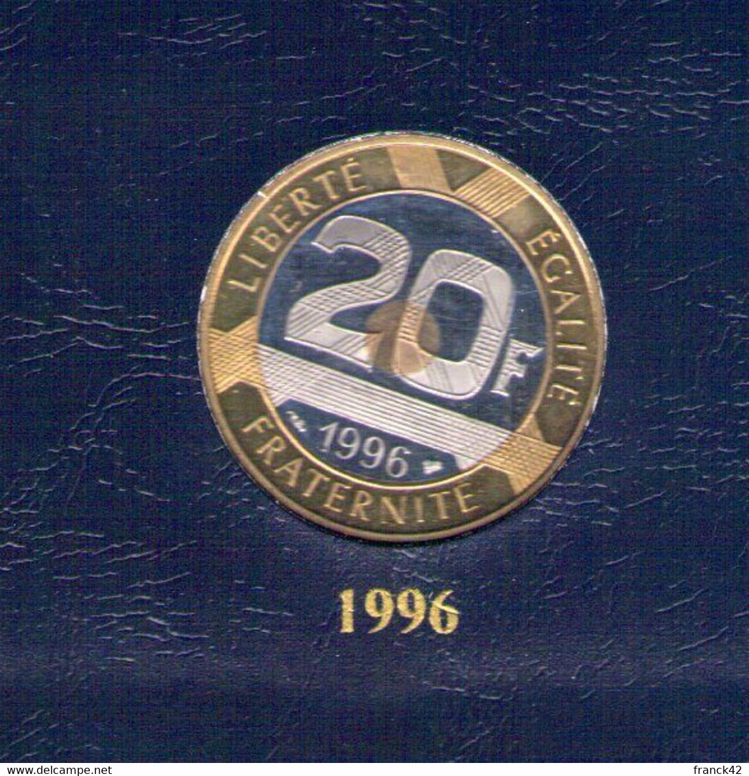 France. 20 Francs Mont Saint Michel 1996 BE - 20 Francs