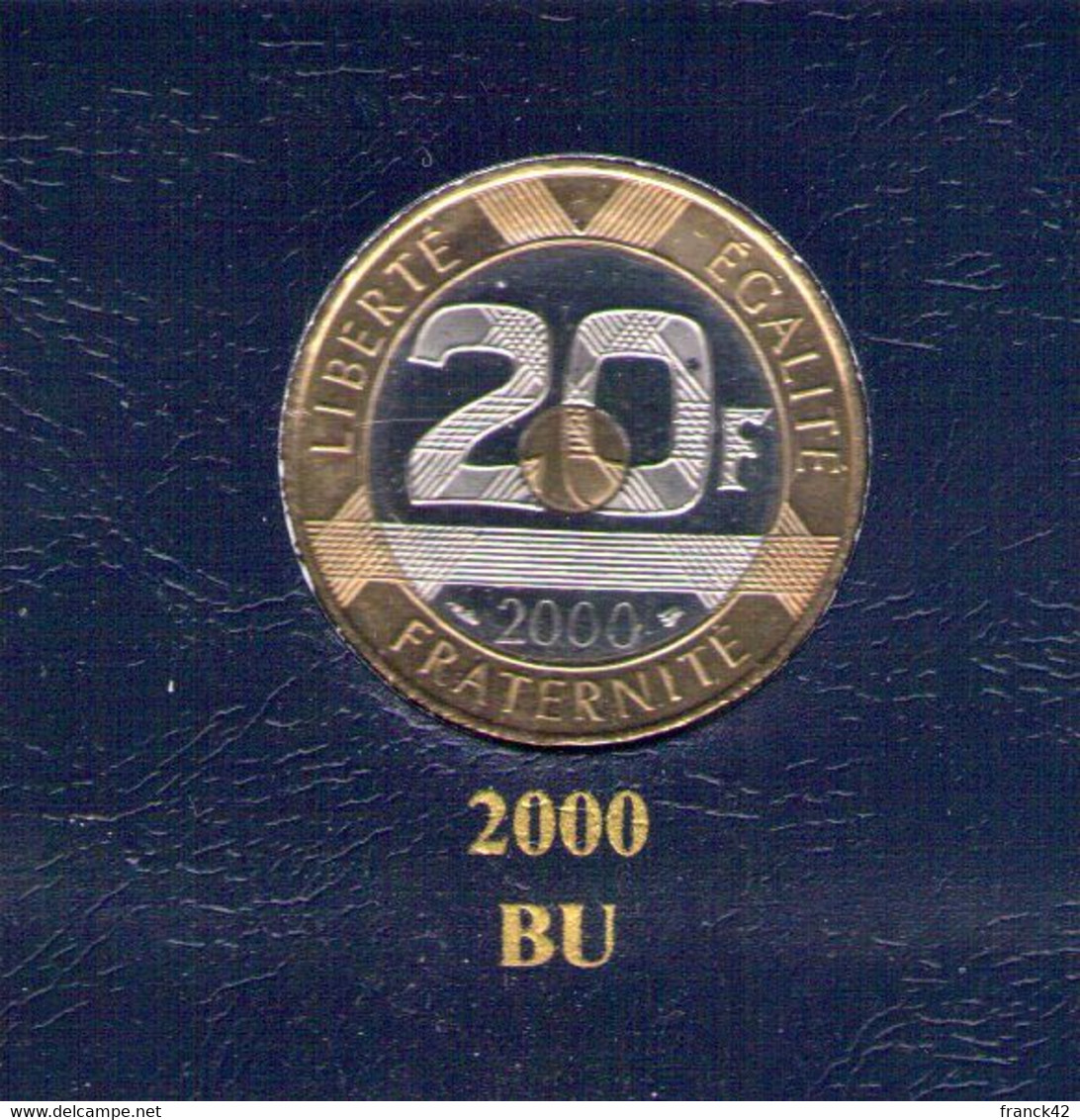 France. 20 Francs Mont Saint Michel 2000 - 20 Francs