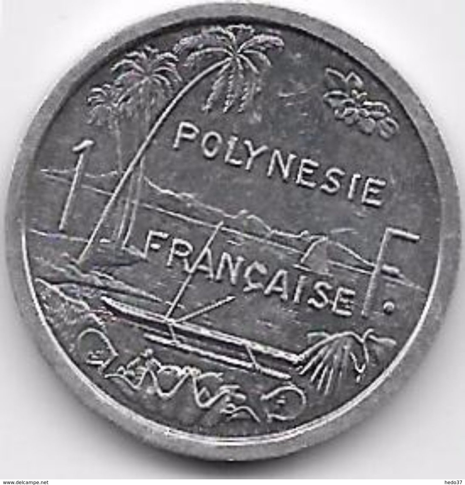 Polynésie 1 Franc 1990 - Frans-Polynesië