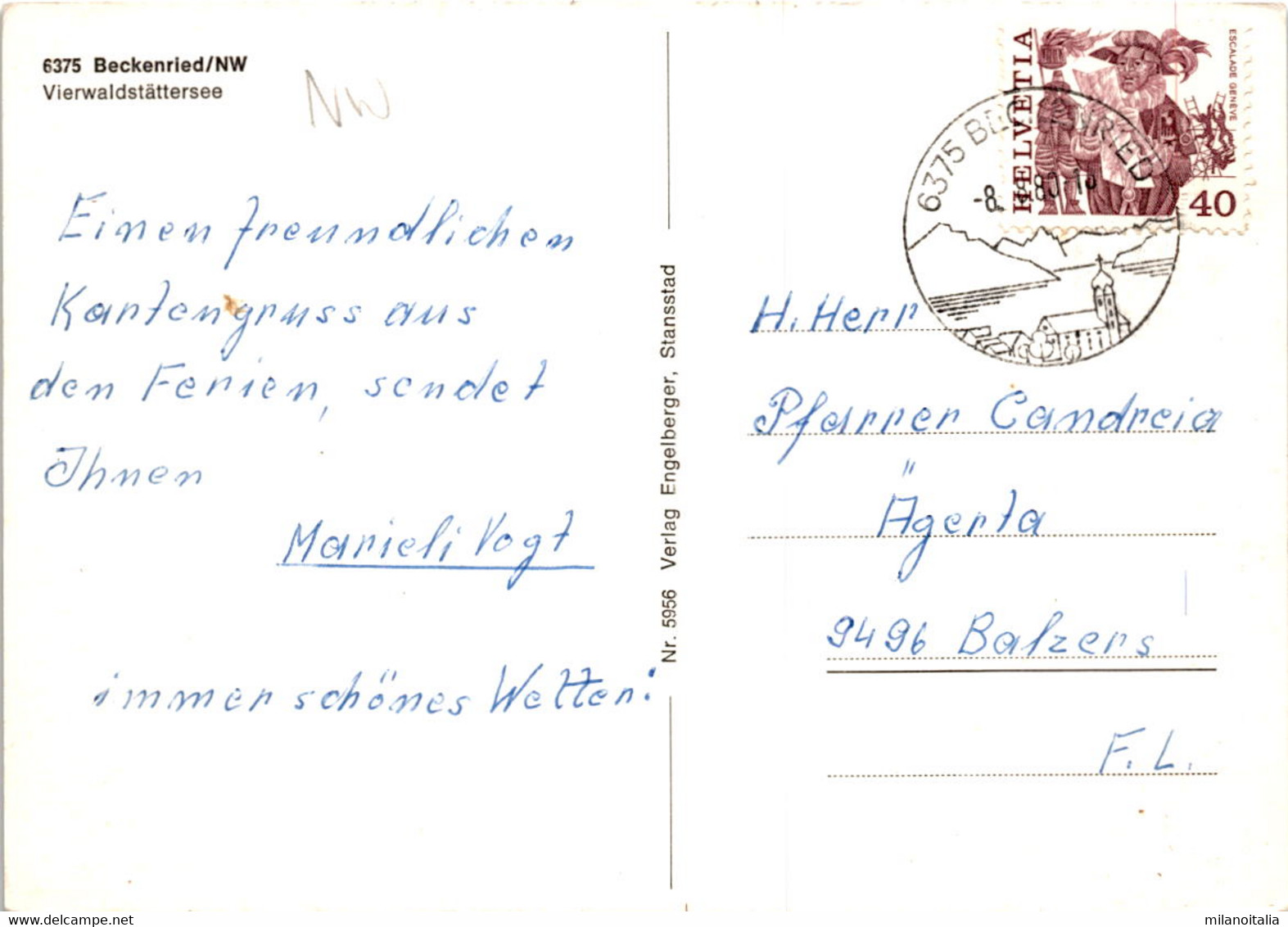 Beckenried (5956) * 8. 8. 1980 - Beckenried