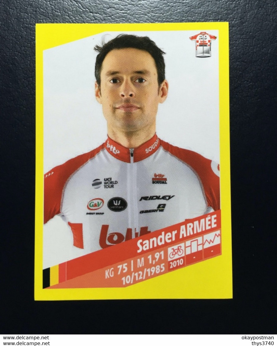 TOUR DE FRANCE 2019 - PANINI - No. 206 - SANDER ARMEE - French Edition