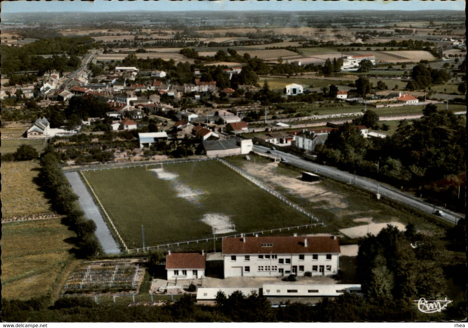 44 - AIGREFEUILLE-SUR-MAINE - Stade - Vue Aérienne - Aigrefeuille-sur-Maine