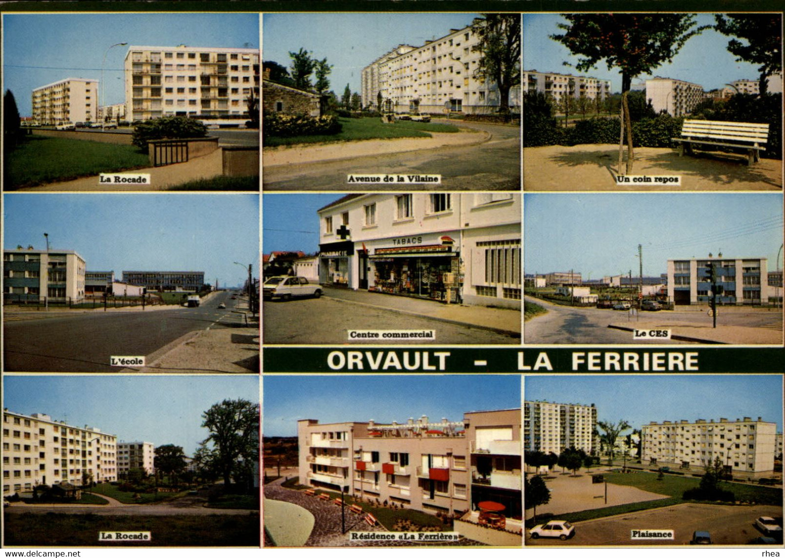 44 - ORVAULT - La Ferrière - Cité - Multi Vues - Bureau De Tabac - Immeubles - Orvault