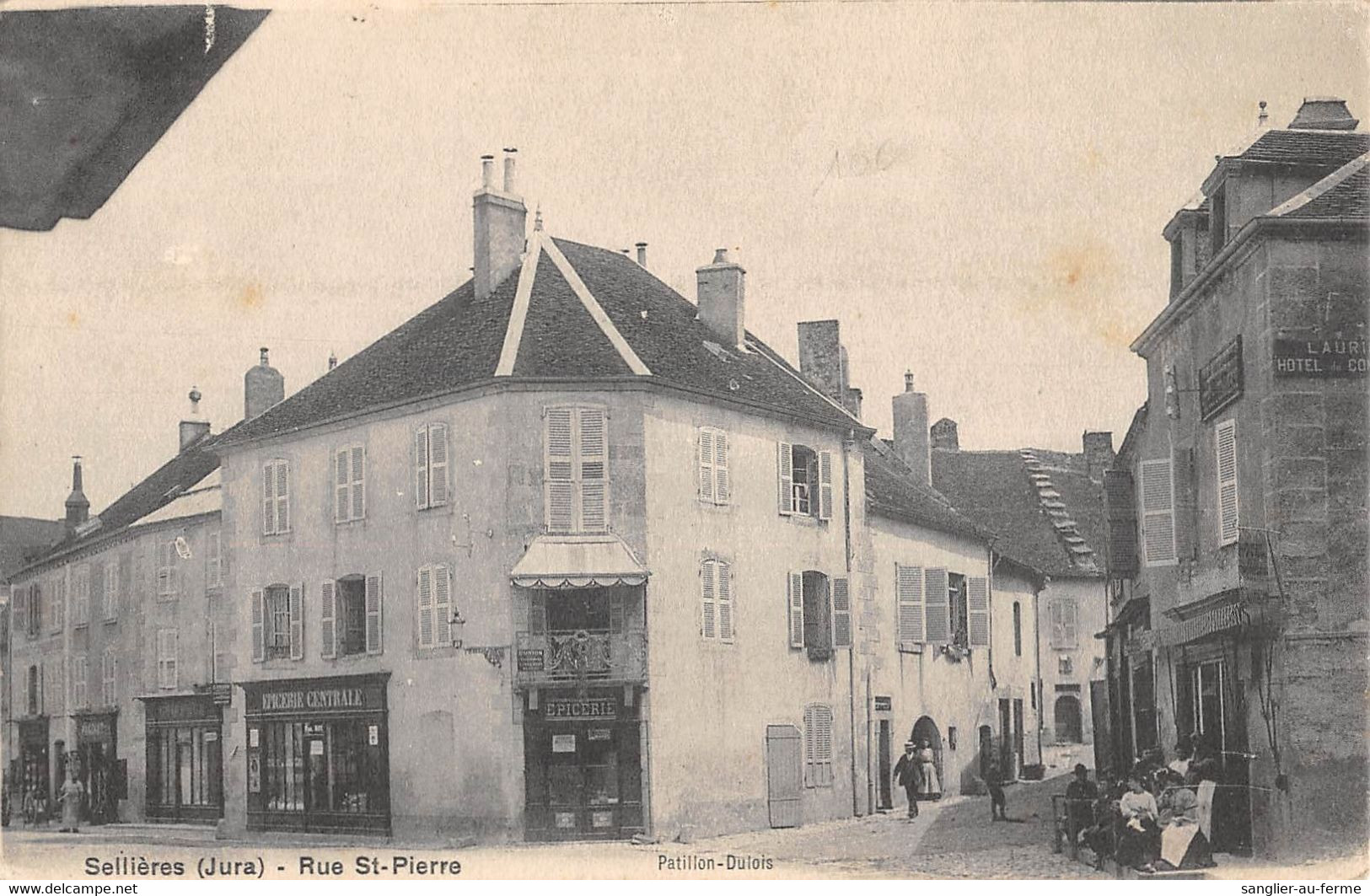 CPA 39 SELLIERES RUE SAINT PIERRE - Autres & Non Classés