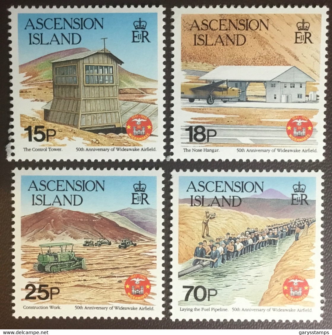 Ascension 1992 Wideawake Airfield Anniversary MNH - Ascension