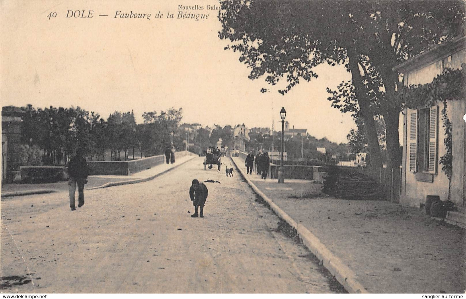 CPA 39 DOLE FAUBOURG DE LA BEDUGUE (cliché Pas Courant - Sonstige & Ohne Zuordnung