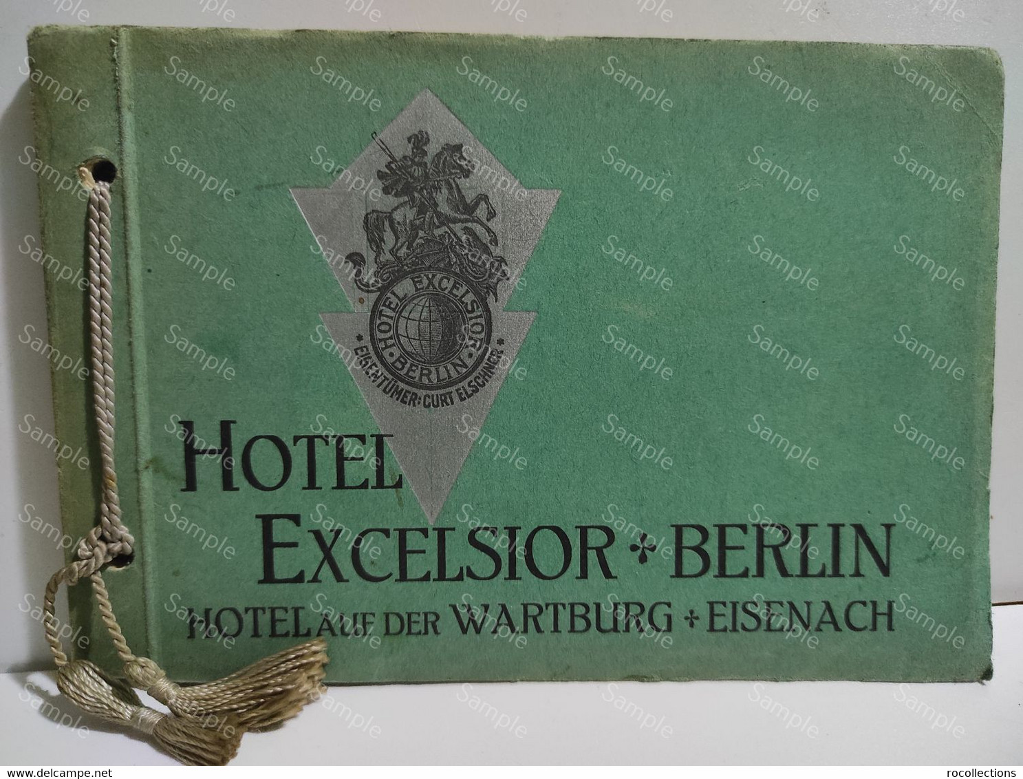 Germany Album HOTEL EXCELSIOR Berlin Auf Der Wartburg Eisenach 1936 - Berlin & Potsdam