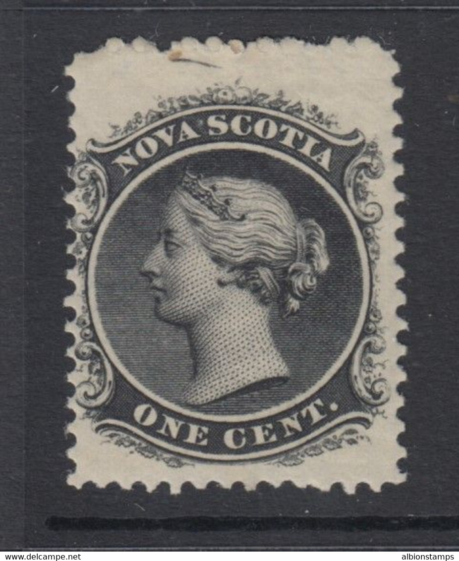 Nova Scotia, Scott 8a (SG 18), MHR - Unused Stamps