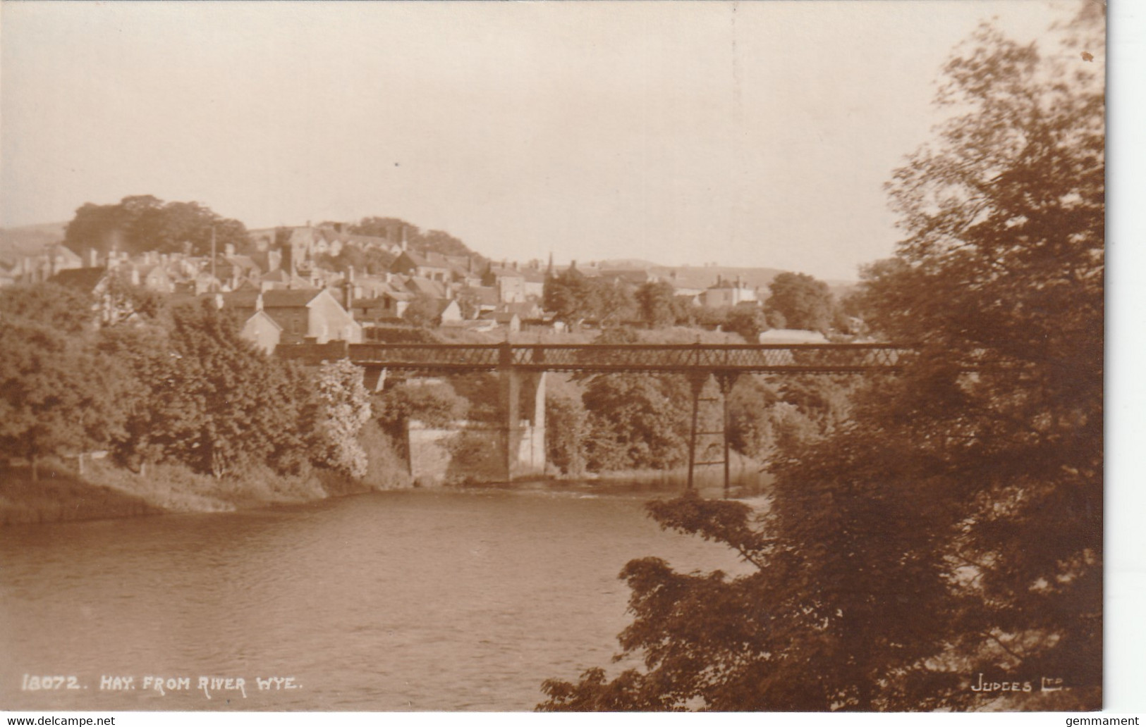 HAY FROM RIVER WYE. JUDGES - Breconshire