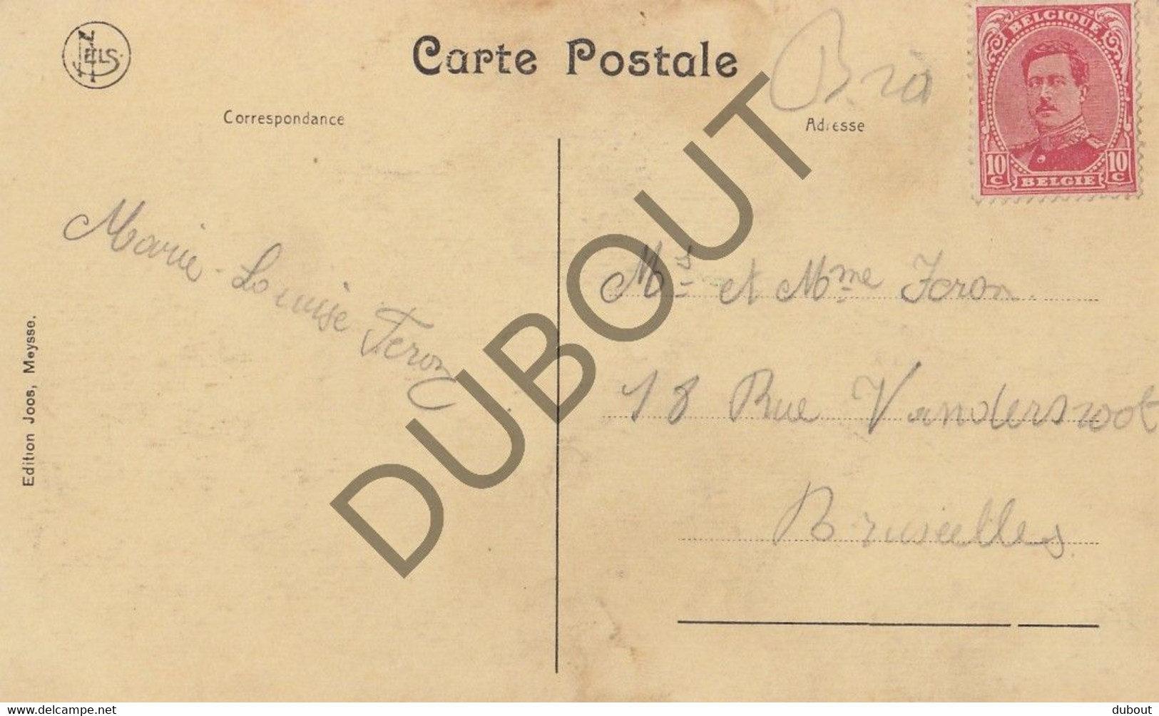 Postkaart-Carte Postale - MEISE - Château Royal De Bouchout  (C2278) - Meise