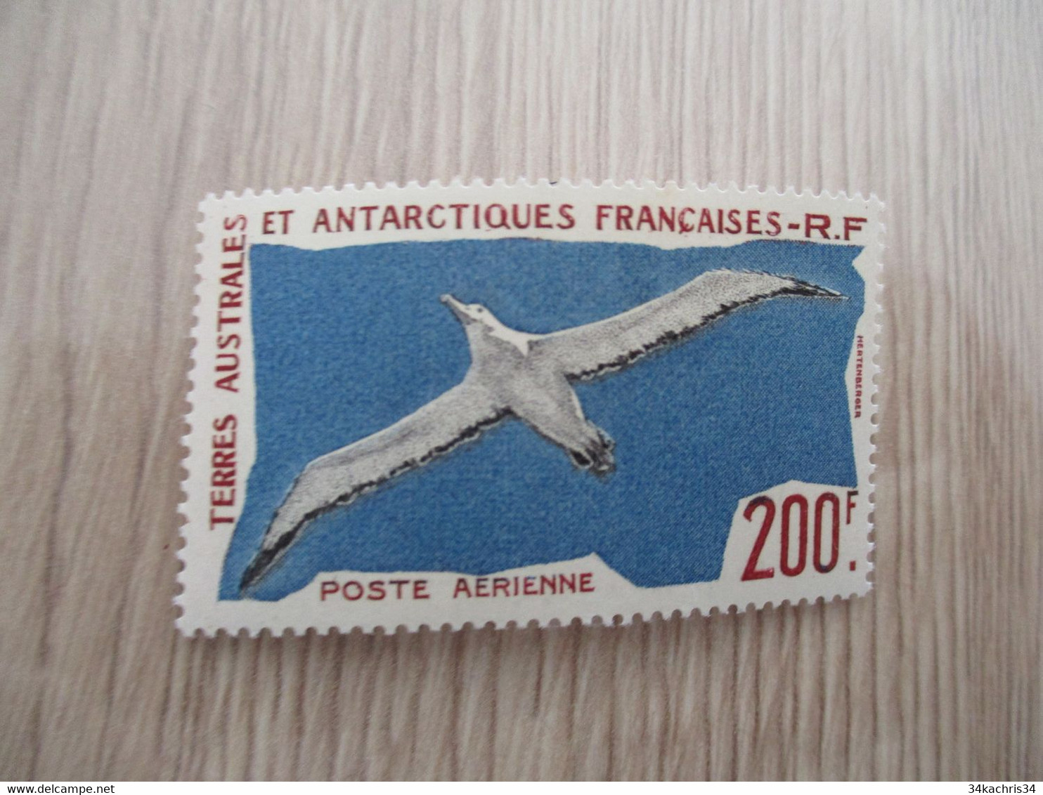 TAAF Terres Australes TP Neuf Adhérences N° PA 4 - Airmail