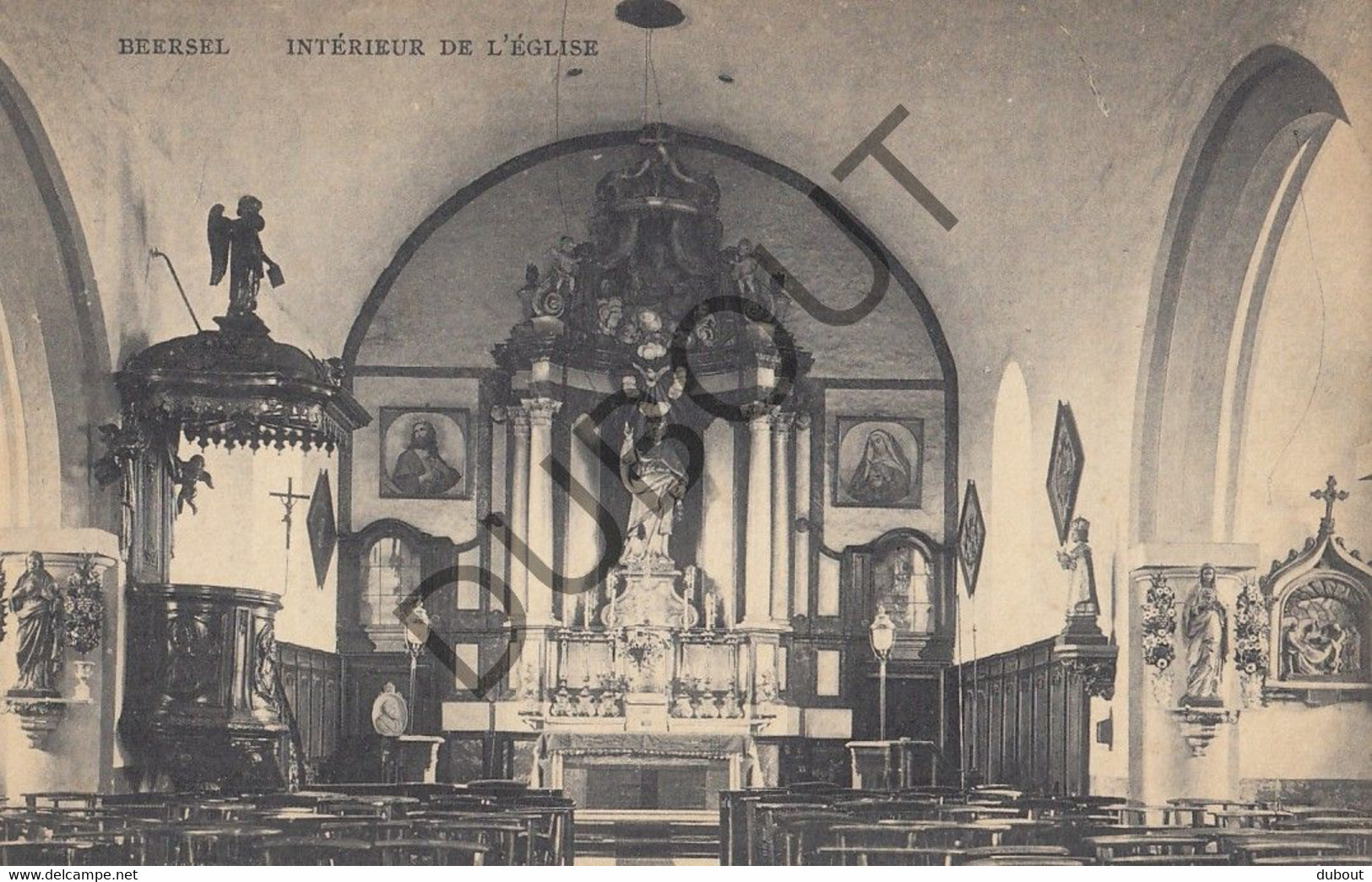 Postkaart-Carte Postale - BEERSEL - Intérieur De L'Eglise  (C2239) - Beersel