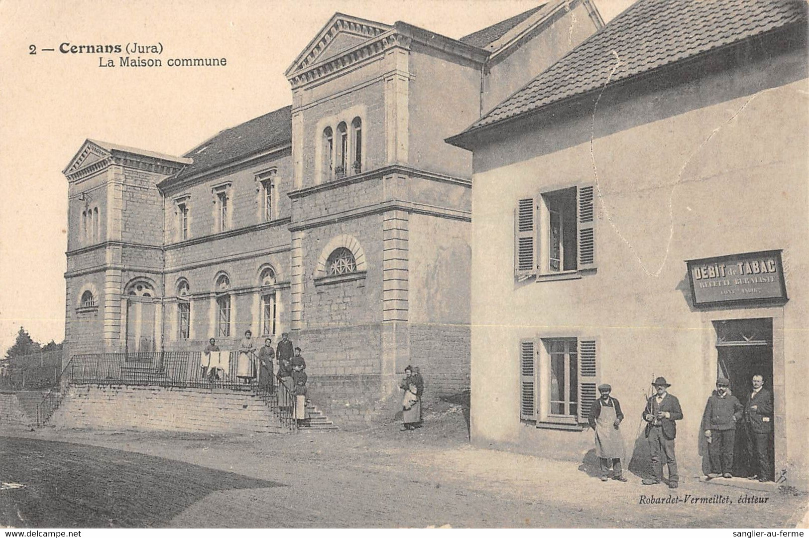 CPA 39 CERNANS LA MAISON COMMUNE - Sonstige & Ohne Zuordnung