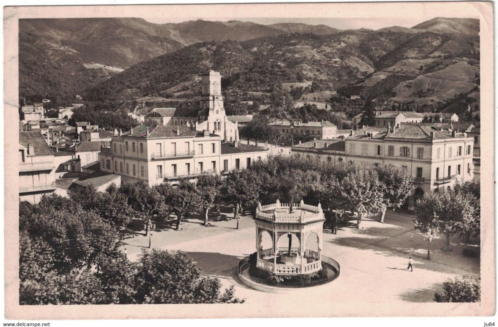 Algérie - Alger - Blida - La Place D'Armes - Carte Postale Photo Pour La France - 19 Février 1950 - Blida