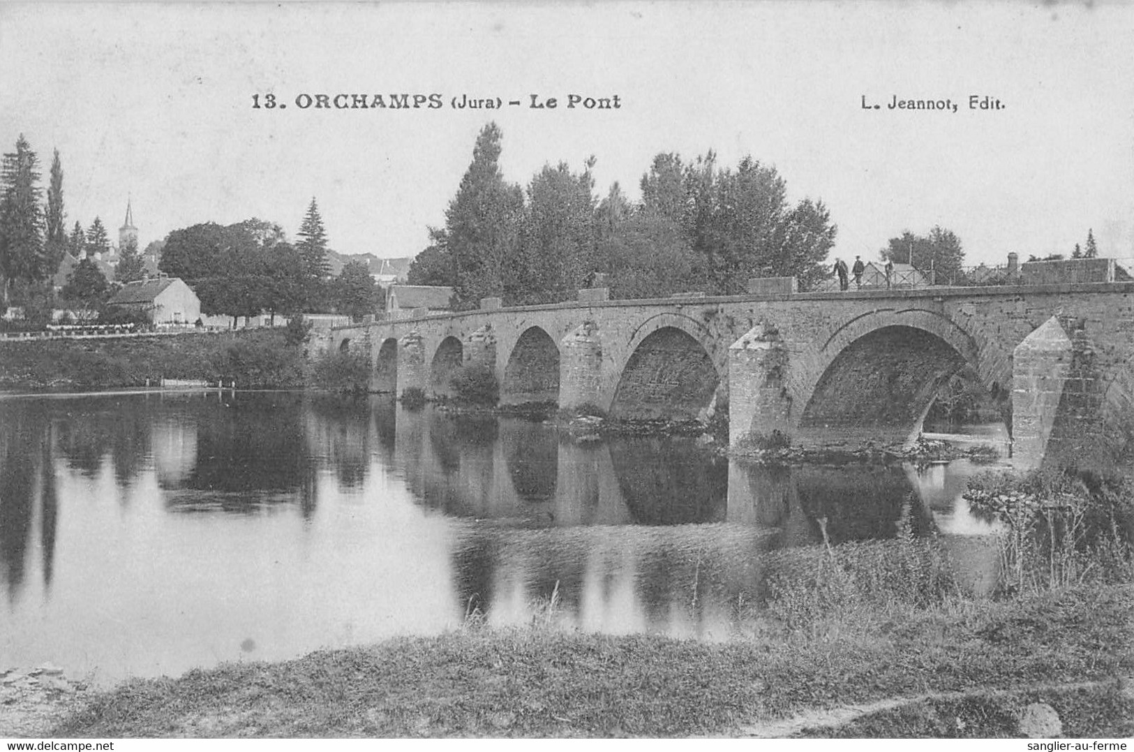 CPA 39 ORCHAMPS LE PONT - Sonstige & Ohne Zuordnung