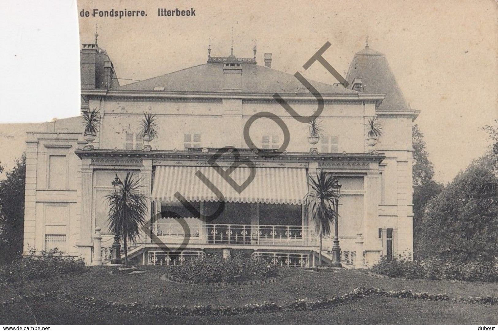 Postkaart-Carte Postale - ITTERBEEK - Château De Fondspierre (C2211) - Halle