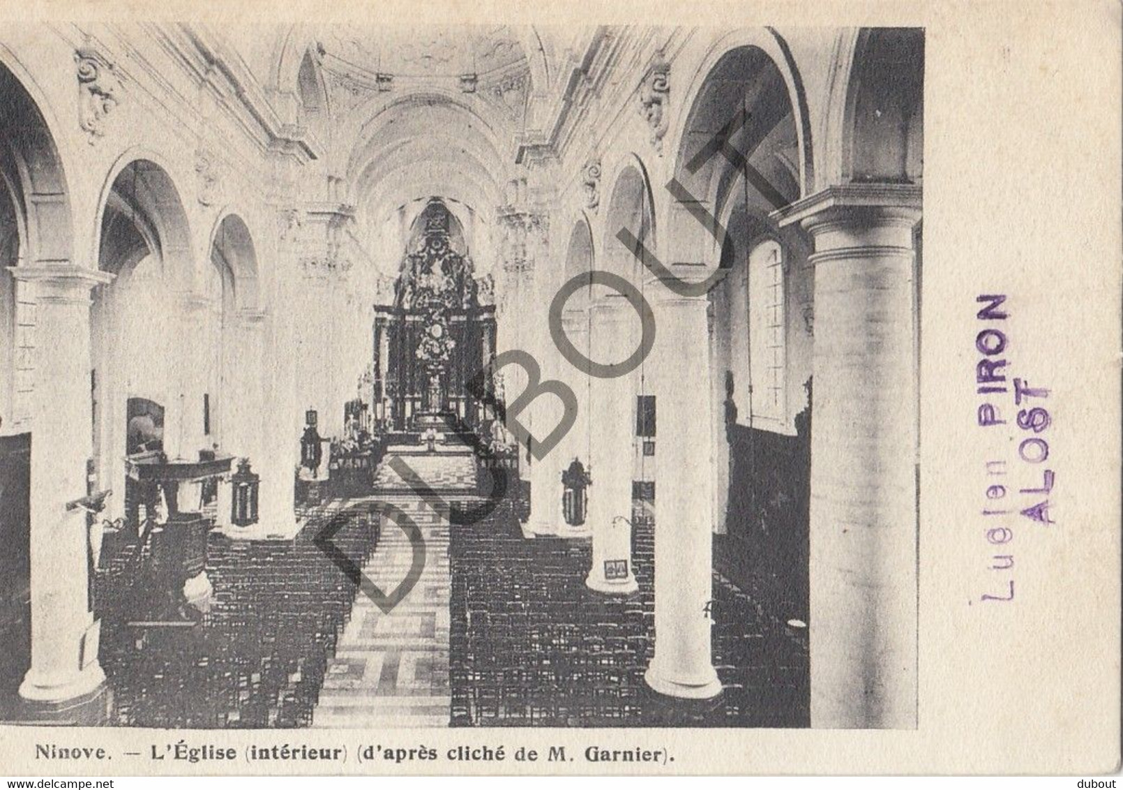 Postkaart-Carte Postale - NINOVE - L'Eglise (C2282) - Ninove