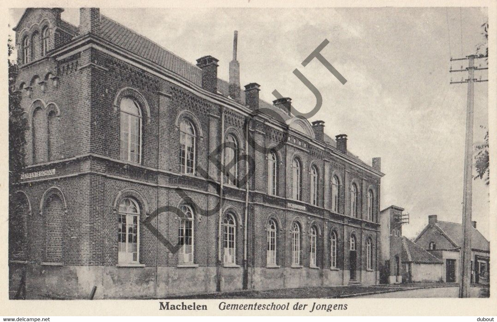 Postkaart-Carte Postale - MACHELEN - Gemeenteschool Der Jongens (C2279) - Zulte