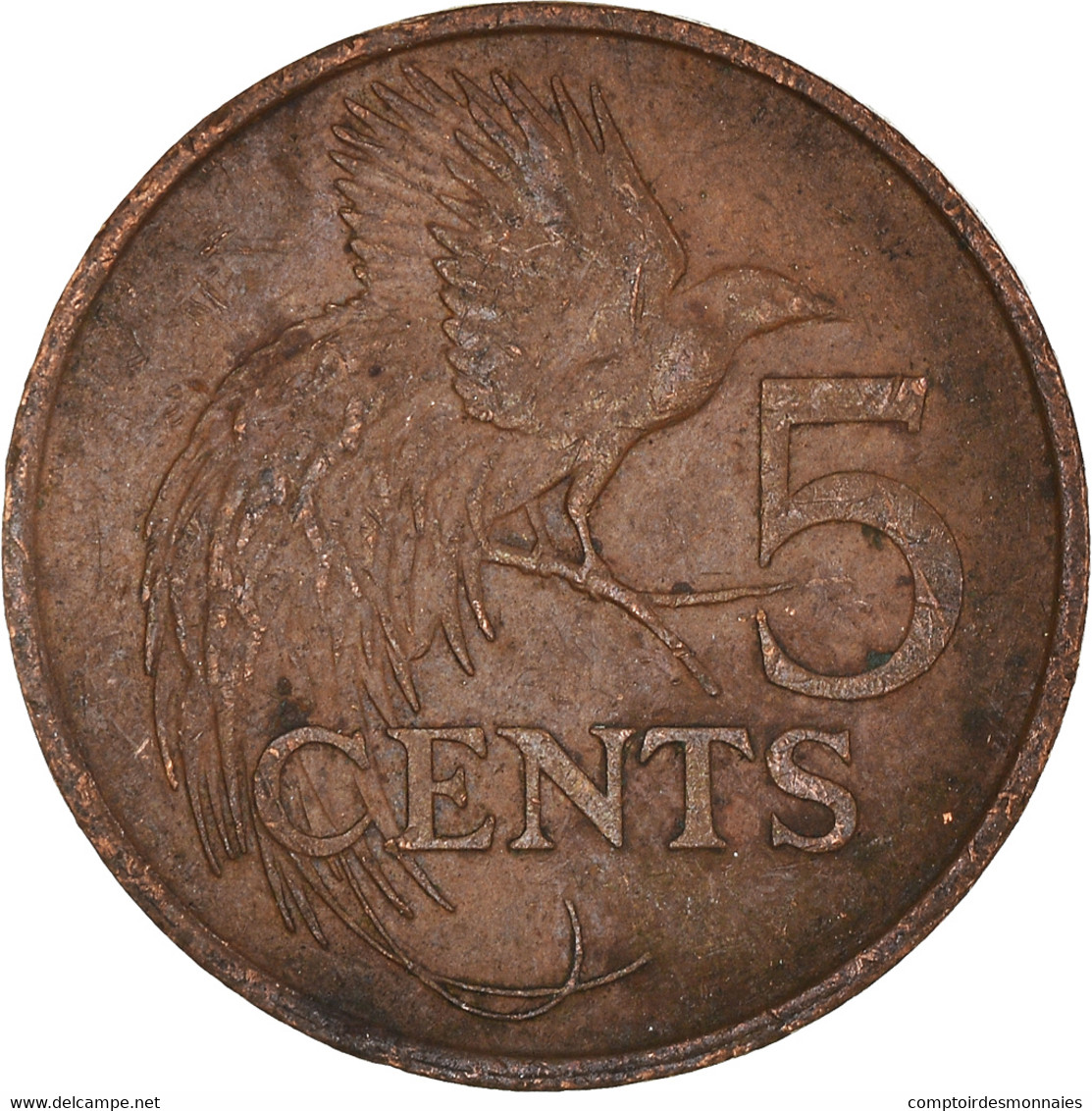 Monnaie, Trinité-et-Tobago, 5 Cents, 1992 - Trinidad Y Tobago