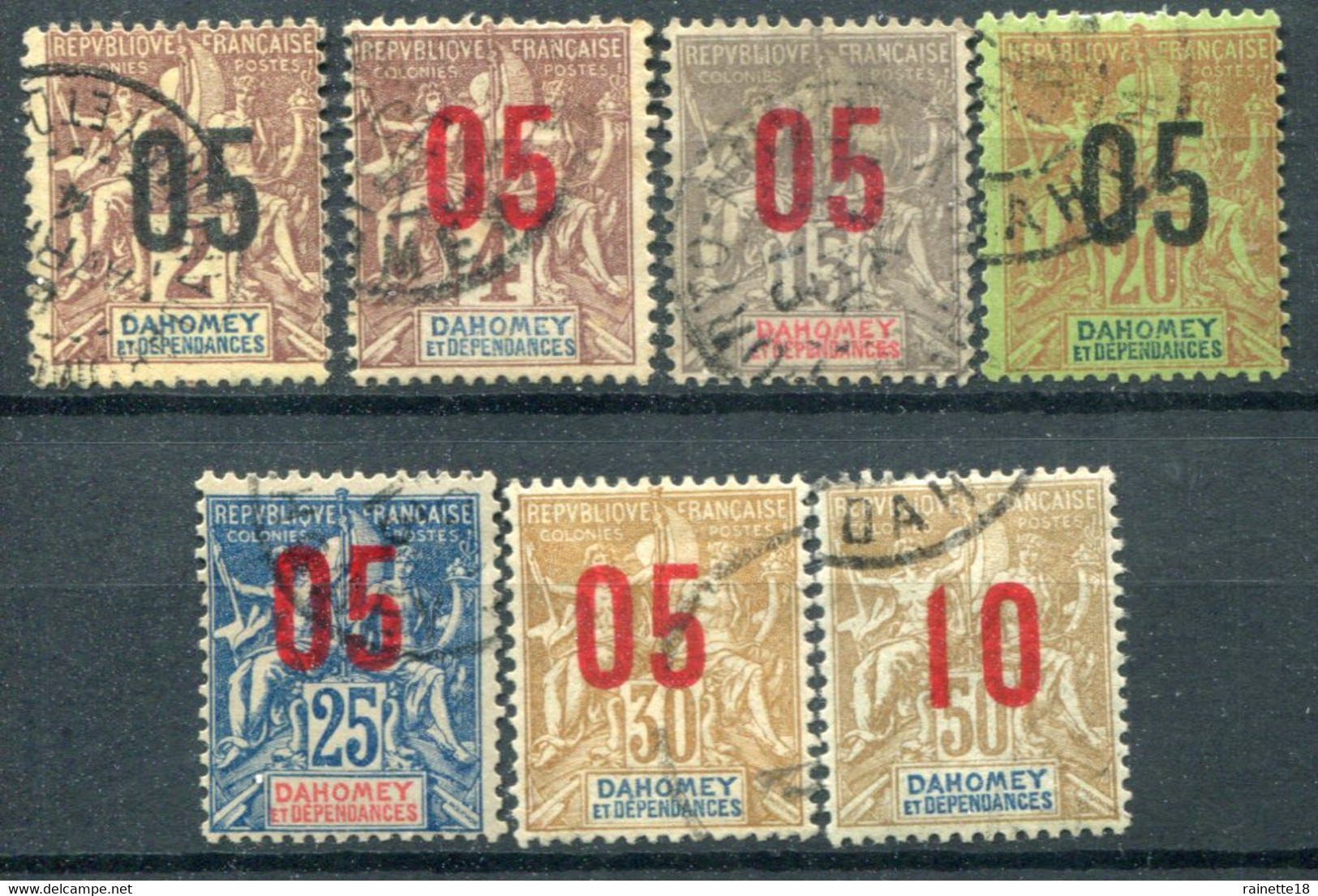 Dahomey       33/38 Et 40  Oblitérés - Used Stamps
