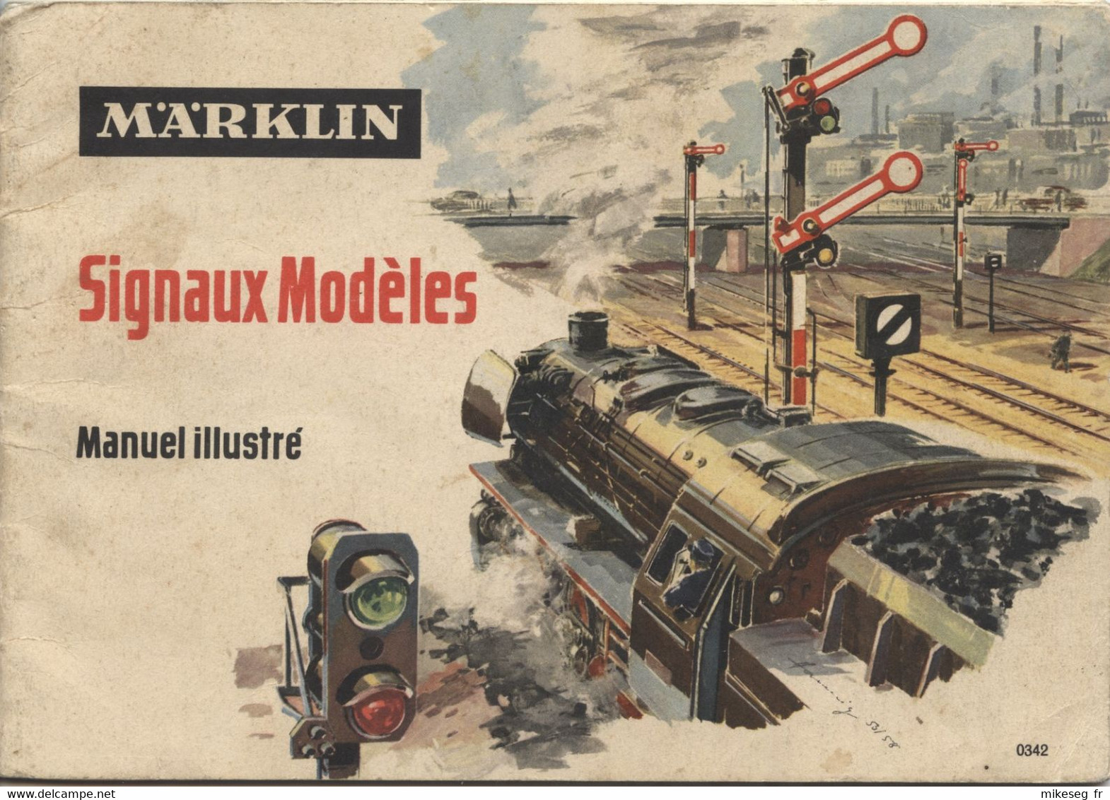 Manuel Illustré Märklin "Signaux Modèles" Schémas Et Circuits En Français 43 Pages - Elektr. Zubehör