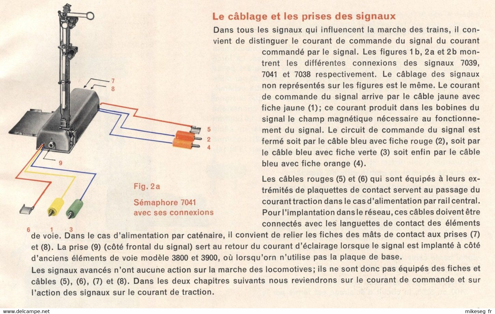 Manuel Illustré Märklin "Signaux Modèles" Schémas Et Circuits En Français 43 Pages - Elektr. Zubehör