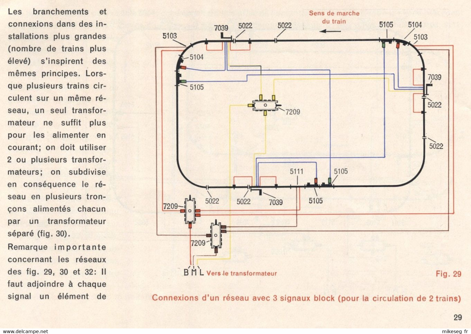 Manuel Illustré Märklin "Signaux Modèles" Schémas Et Circuits En Français 43 Pages - Elektr. Zubehör