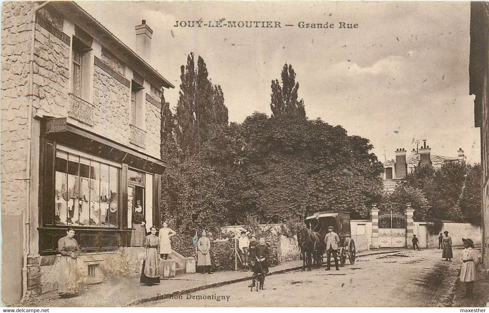 JOUY LE MOUTIER Grande Rue - Jouy Le Moutier