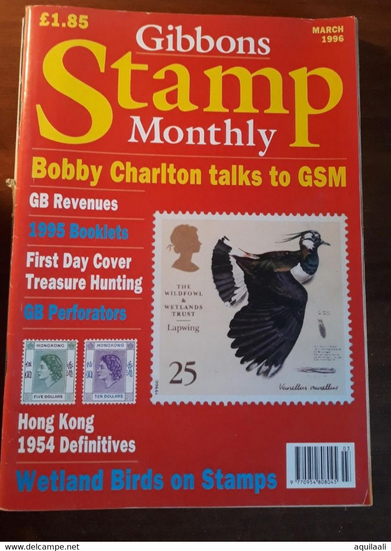 S. GIBBONS "STAMP MAGAZINE". EDIZIONE MARZO 1996. - English (from 1941)