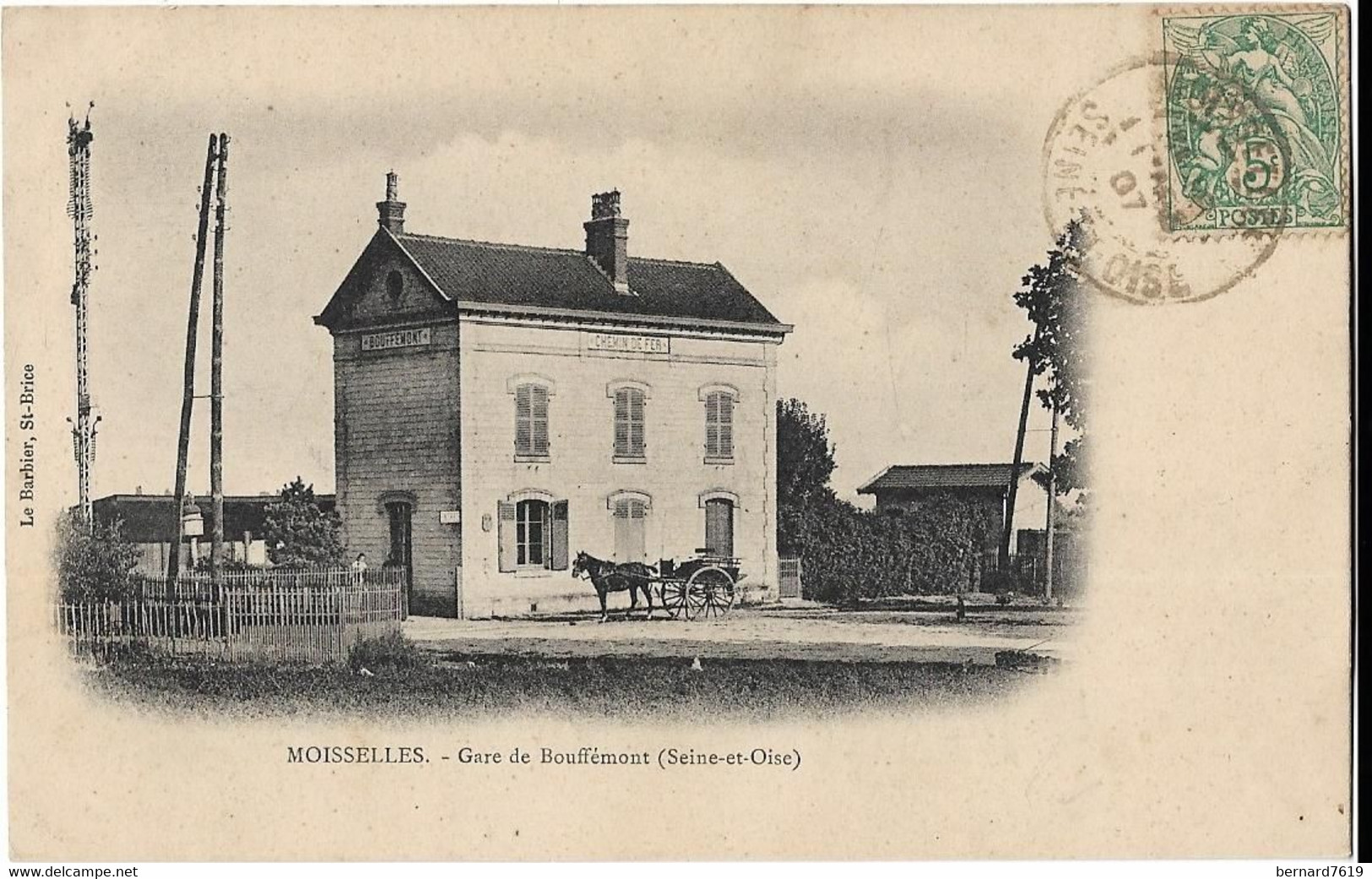 95    Moisselles   -  Gare De Bouffemont - Moisselles