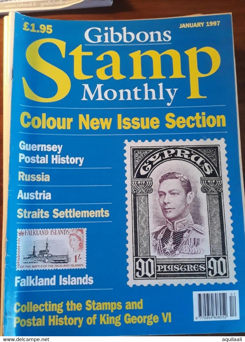 S. GIBBONS "STAMP MAGAZINE". EDIZIONE GENNAIO 1997. - Inglés (desde 1941)