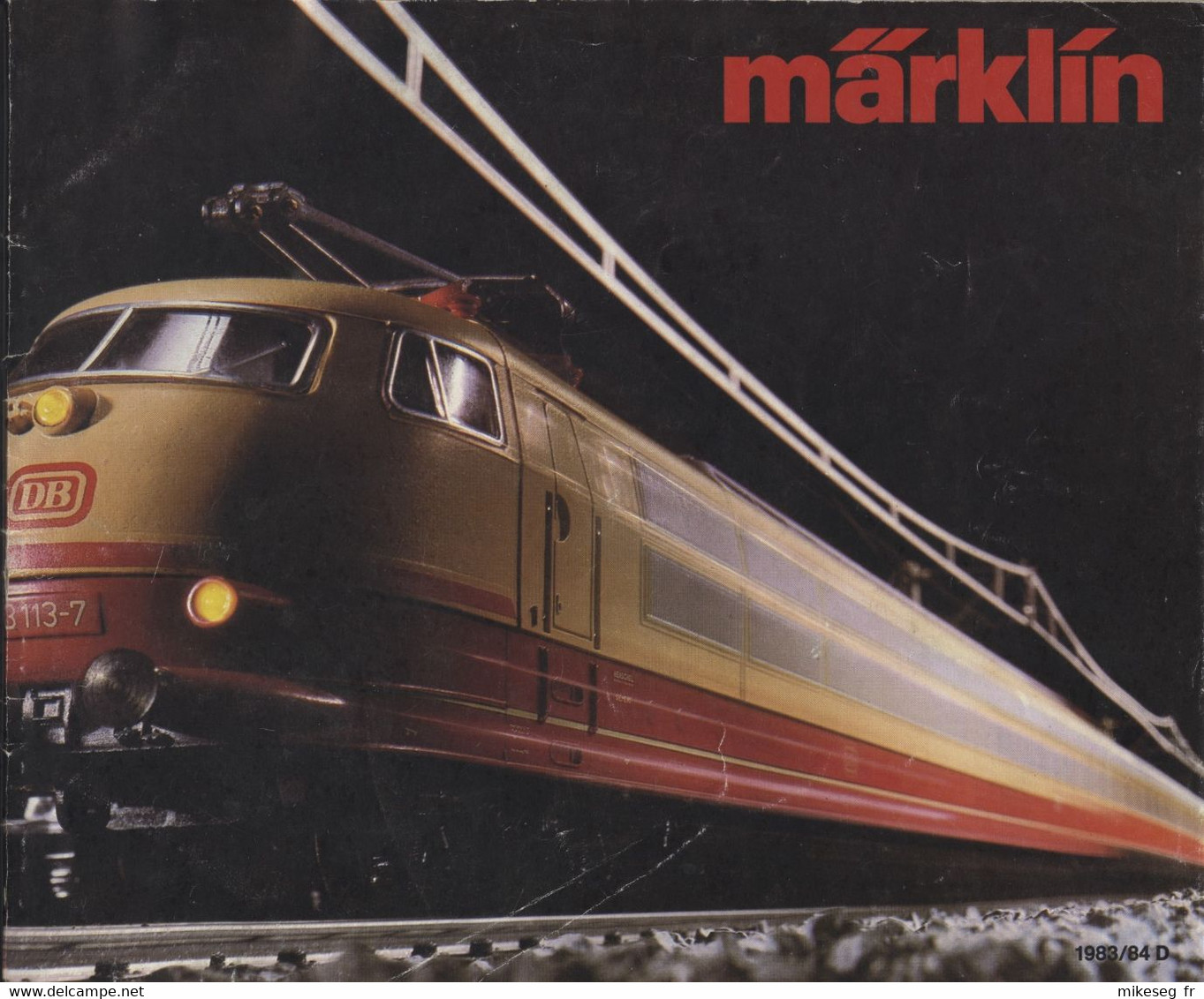 Catalogue Märklin 1983/84 D HO+Mini-Club+I En Allemand 169 Pages - Autres & Non Classés