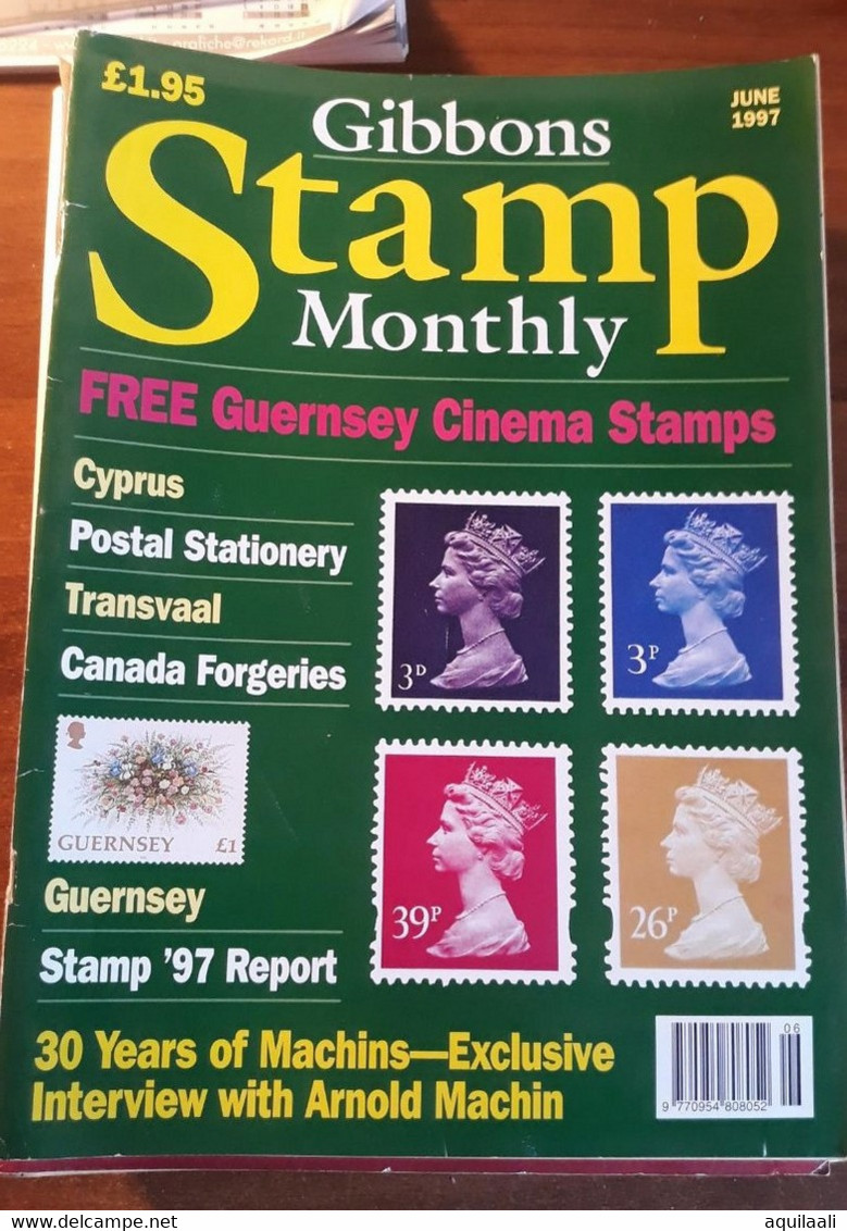 S. GIBBONS "STAMP MAGAZINE". EDIZIONE GIUGNO 1997. - Inglés (desde 1941)