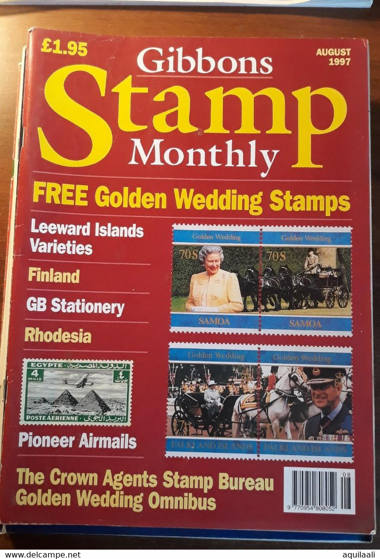 S. GIBBONS "STAMP MAGAZINE". EDIZIONE AGOSTO 1997. - Englisch (ab 1941)