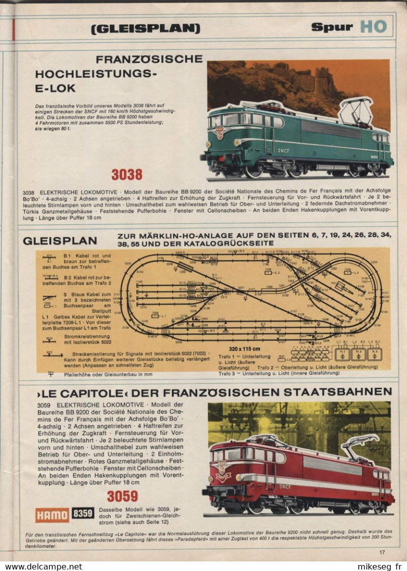 Catalogue Märklin 1970 D HO+Mini-Club+I+Minex+Metall+Sprint En Allemand 73 Pages Avec Tarifs 4 Pages Mit Preisliste DM - Altri & Non Classificati