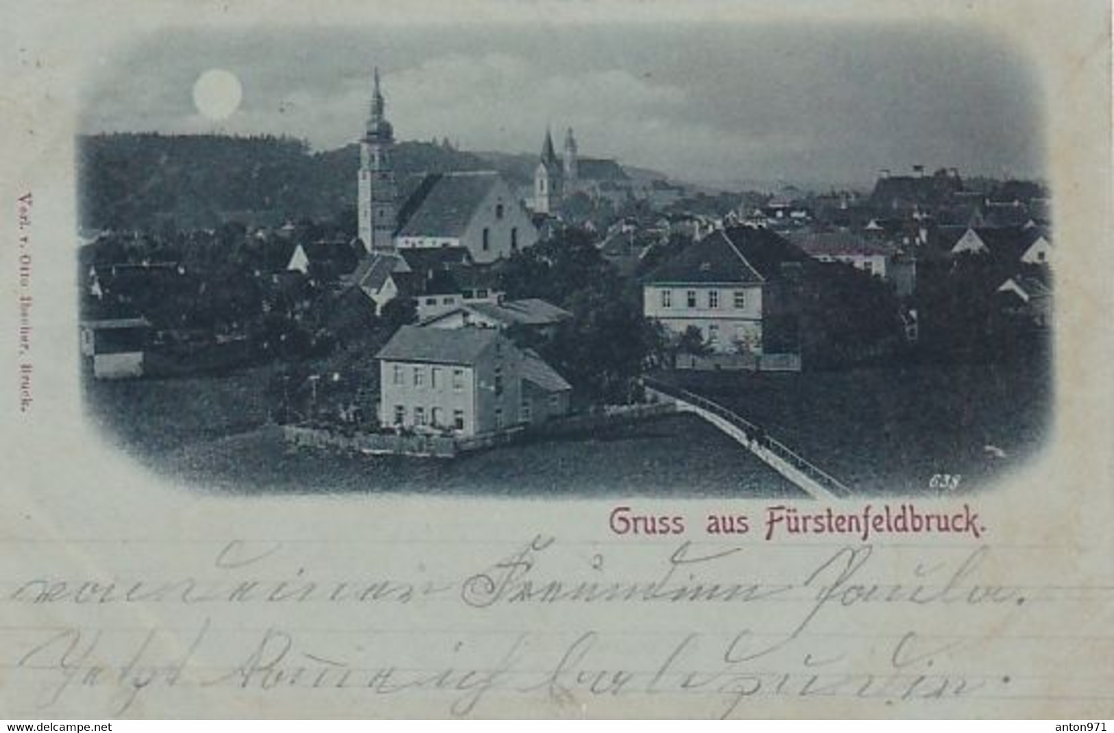 ALLEMAGNE  --  Gruss  Aus  FÜRSTENFELDBRUCK  --  1899 - Fürstenfeldbruck