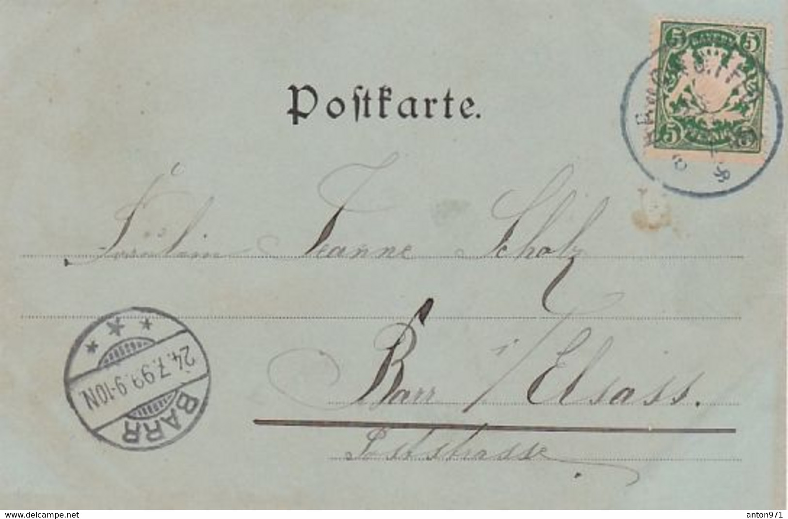 ALLEMAGNE  --  Gruss  Aus  FÜRSTENFELDBRUCK  --  1899 - Fürstenfeldbruck