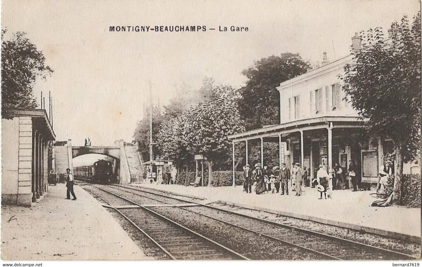 95    Montigny   Beauchamps  - La Gare - Montigny Les Cormeilles