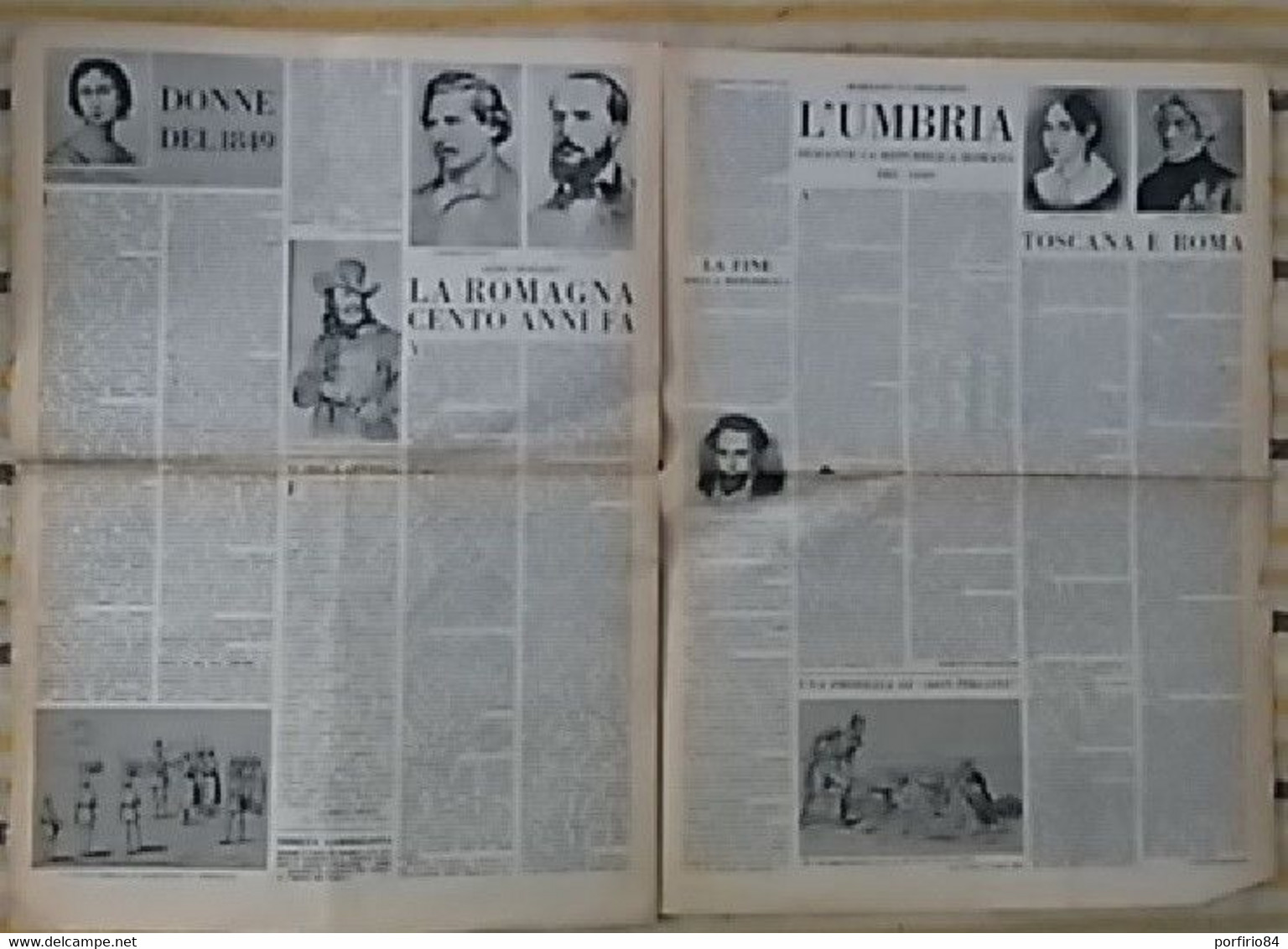 LA REPUBBLICA ROMANA DEL1849 - A CURA DEL COMITATO ONORANZE A MAZZINI 1949 - First Editions